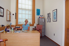 Susan Returns to Her First ZSR Library Office