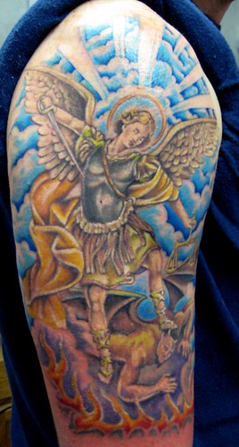 st michael tattoos. St Michael 2