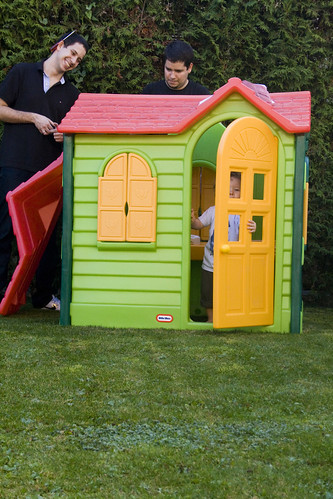 Ian and his new Playhouse
