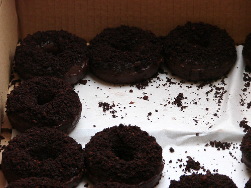 Blackout Doughnuts from the Doughnut Plant