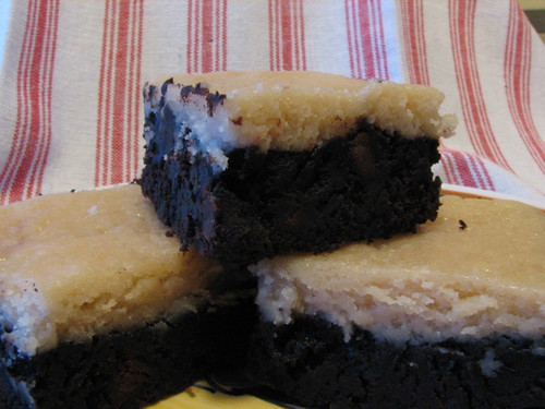 Hannah's (very) Black Bottomed Brownies