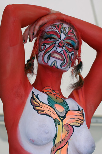 Amazing Art of Women Body Painting