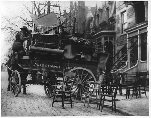 "Moving Day", Montreal, QC, about 1930