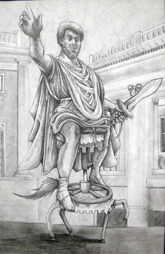 marcus Aurelius and his great steed