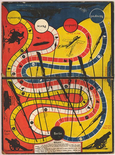 British print - game-board (1940s)