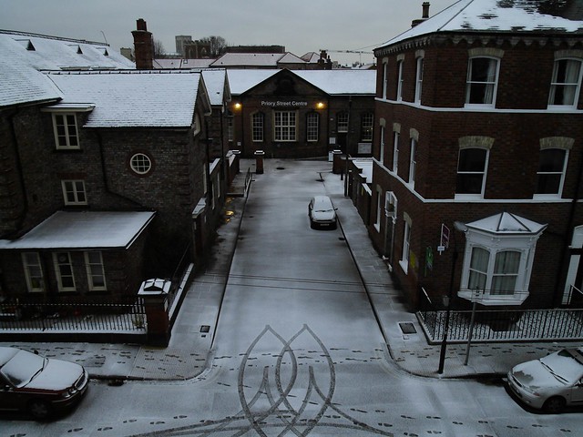 First snow in York