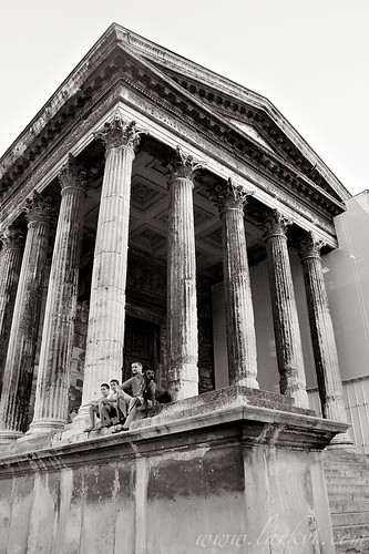 the maison carree. The Maison Carrée (the French
