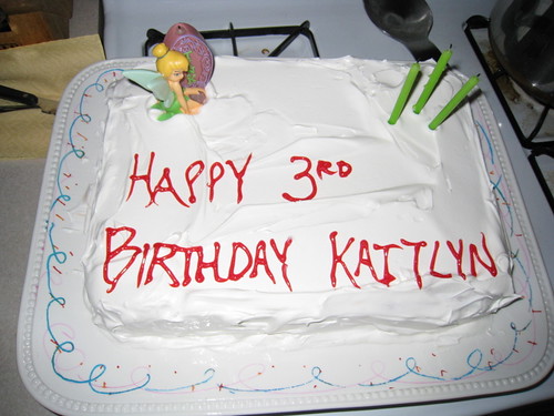 Kaitlyn's 3rd Birthday