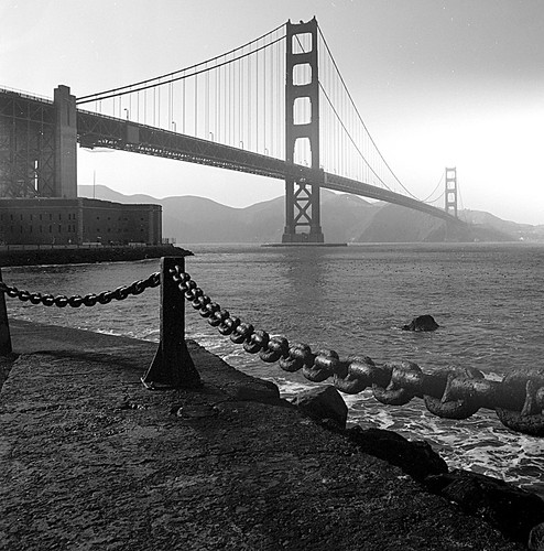 Golden Gate Bridge, Fort Point, San Francisco, CA