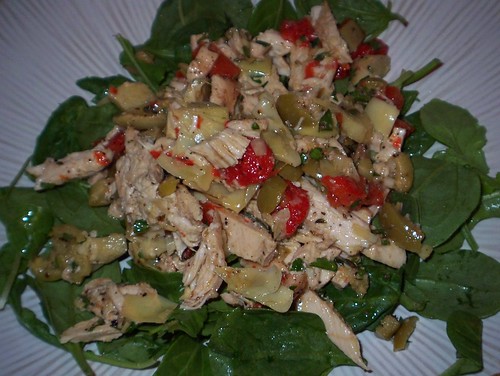 chicken artichoke olive salad