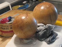 Oak Spheres