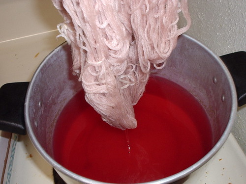 Dying Yarn with Passion Tea