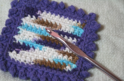 Small Crochet Dishcloth/Washcloth