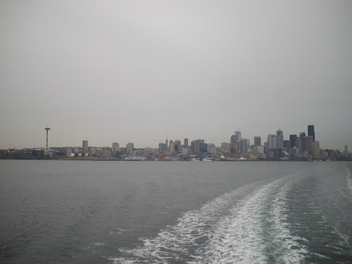 View from the ferry - downtown Seattle 33/365