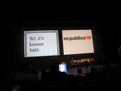 re:publica '09 - Day 1: WLAN kommt bald!