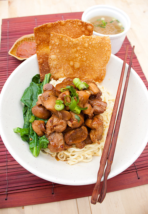 Mie Ayam (Indonesian Chicken Noodle)
