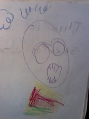First Grade Journal drawing of The Skull