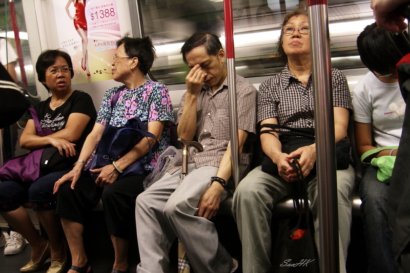 Hong Kong - MTR - Passengers