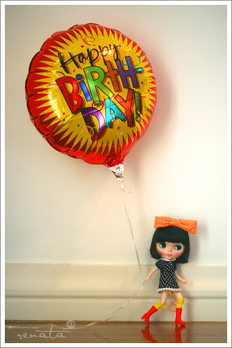 birthday ballon by r e n a t a.