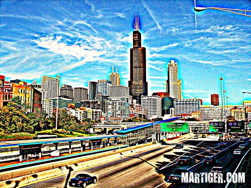 100_1785 Sears Tower Chicago HDR version NICK NAME