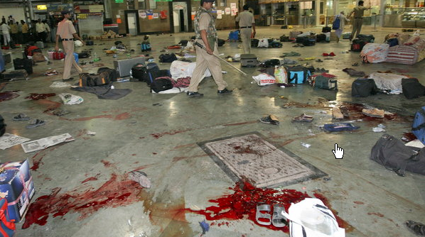 the blood at mumbai railway station