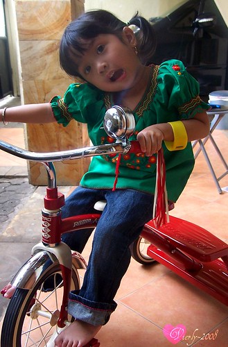Nayla's first bike