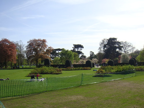 Vista de la entrada a Kew Gardens