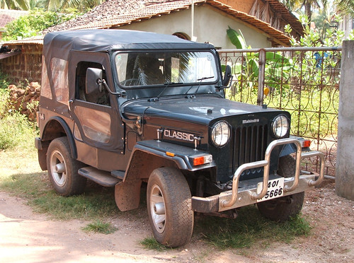 Mahindra Classic The Commons Tags india classic car jeep goa mahindra 