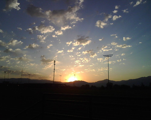 Sunrise at practice