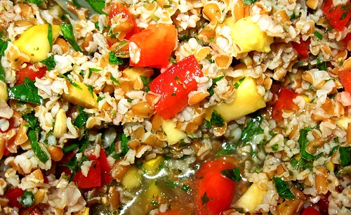 a variation of tabouleh