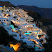 Oia by night (Santorini) by marcelgermain