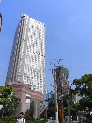 Shanghai Hilton and Wheelock Square Tower