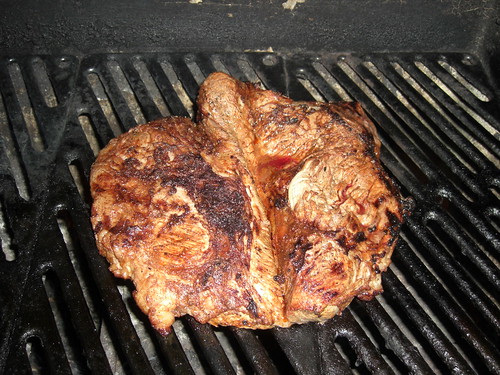 Tri-tip on the grill