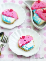 Fancy Cupcake Cookies