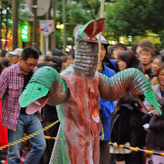 Snakeman Kawasaki Halloween 2008 41