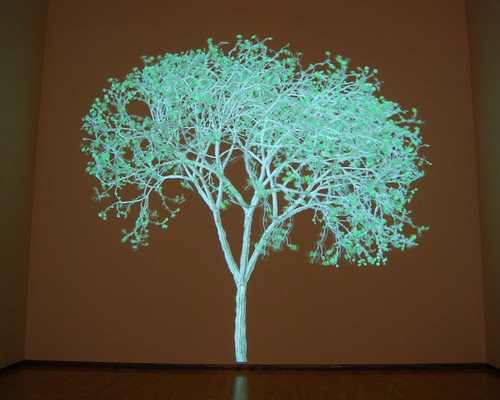 Animated tree by Jennifer Steinkamp