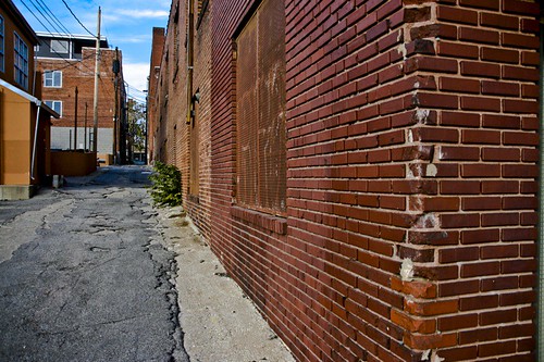 city street alley. Back Street Alley
