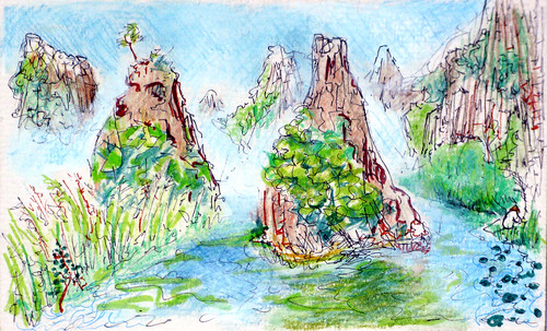 The Karsts of Tam Coc