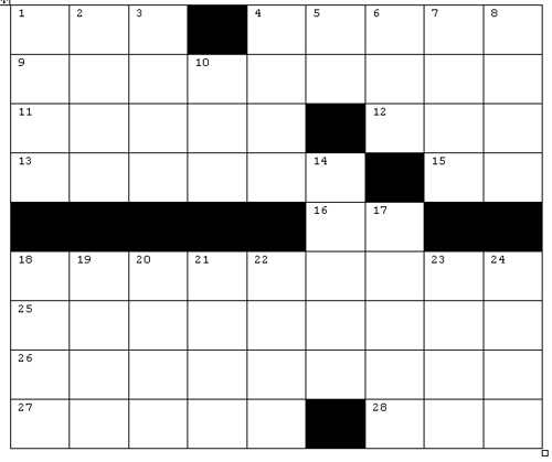 dk crossword # 2