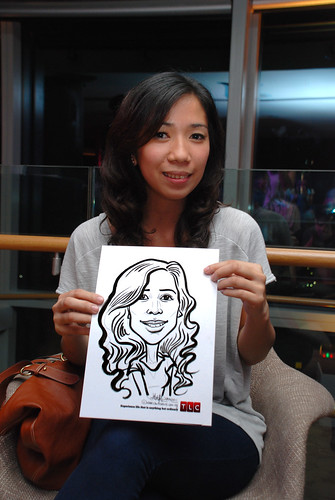 Caricature live sketching for TLC - 41
