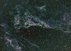 Wedge portion of Veil Nebula in narrow band