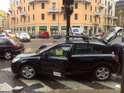 Street View car spotted in Rome