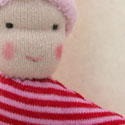 4" Waldorf Pocket Poppet - Pinky by Plain Baby Jane - FREE SHIPPING