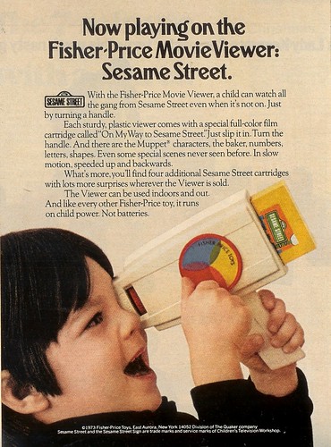 Fisher-Price Movie Viewer 1973 (by senses working overtime)