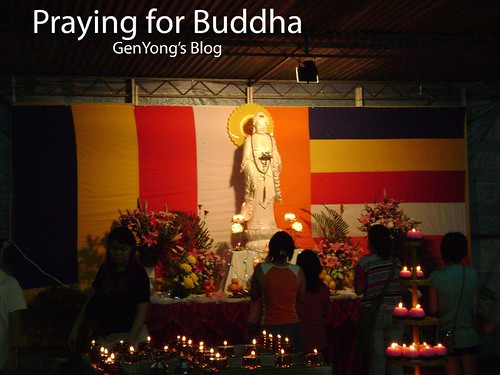 Praying for Buddha