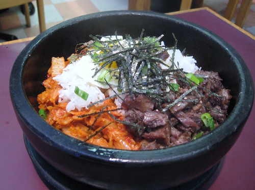 Kimchee Dor Sot Bibim Bap @ Jeonju Restaurant by you.