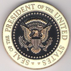 George W. Bush Challenge Coin Reverse