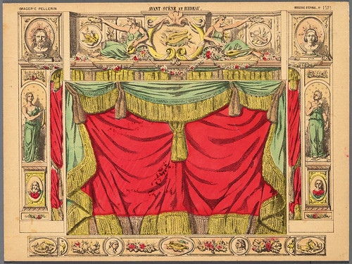 0002-Lienzo de proscenio y cortina finales del XIX