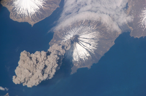 Volcán Cleveland (Alaska) - copyright NASA