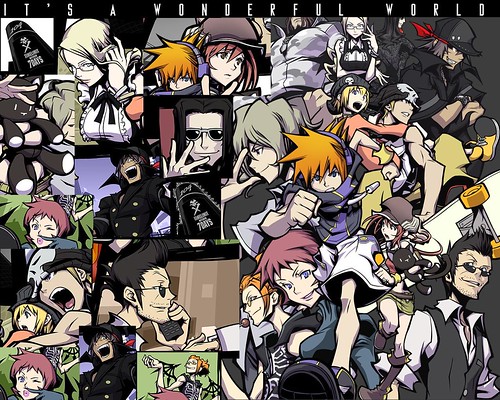 the world ends with you wallpaper. The World Ends With You